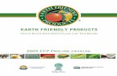 EARTH FRIENDLY PRODUCTS - Green Cleaning Supplies€¦ · Earth Friendly Products, ... comprehensive line of environmental cleaning products like no other. ... Our natural formulation