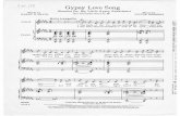 A9R9B6A - repository.asu.edu Gypsy Love Song Slumber On, My Little Gypsy Sweetheart For Contralto Voice in Bb Molto tranquillo Music by VICTOR HERBERT The birds of the for- est are
