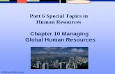 Chapter 10 Managing Global Human Resourcesjpkc.uibe.chinahcm.cn/jingpin/jpkc2004/courses/hrm303j/download/...Chapter 10 Managing Global Human Resources ... Illustrate how intercountry