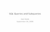SQL Queries and Subqueries - Undergraduate cs4604/Fall08/lectures/  · SQL Queries and