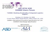 AIA /ATA/ ASD S1000D Users Forums1000d.org/Downloads/Documents/2009 User Forum... · AIA /ATA/ ASD S1000D Users Forum ... Crown Plaza Hilton Head Resort, Hilton Head, SC, USA ...