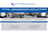 TOTAL WASHDOWN SOLUTIONS · 10 BAR 35l/min 93°C Features ... Always consult factory for product suitability. VARIABLE SPRAY WASHDOWN TRIGGER GUNS & SWIVELS ECONOMY RANGE TM-HBBB