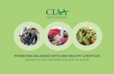 Promoting BALAnCED DiEts AnD HEALtHY LifEstYLEs · Promoting BALAnCED DiEts AnD HEALtHY LifEstYLEs EuropE’s Food and drink industrY in action CIAA AISBL Avenue des Arts 43 B-1040