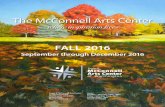 The McConnell Arts Center · once again the McConnell Arts Center Chamber ... 1st tuesday of each month — Ohio Fingerstyle Guitar Club ... St. Agatha St. Vincent de Paul Society