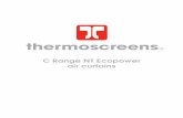 C Range NT Ecopower air curtains - Thermoscreens ·  9 ECOPOWER PLUS TECHNICAL FEATURES New Design The new ‘single gang wall box’ design will fit flush against the …