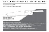 INSTRUCTION MANUAL - Black & Decker ServiceNet · 2015-04-28 · INSTRUCTION MANUAL DustBuster® Thank you for choosing Black &Decker! To register your new product , ... This device