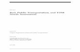 Rail, Public Transportation, and TDM Needs Assessment … · 2012-03-08 · Rail, Public Transportation, and TDM Needs Assessment ... U.S. Census and VTRC ... Public Transportation,