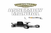 Solar Go-kart Assembly Manual - yukontrailinc.com · Solar Go-kart Assembly Manual 1) Remove the top of the Solar Go Kart box by carefully removing the staples on the four corners