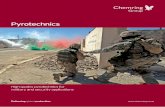 CHE100 Sector Brochure Pyrotechnics ART - Chemring …€¦ · flash and loud report) ... are of credit-card size, bearing 5–11 pyrotechnic effects. ... NBC training. • 38mm CS