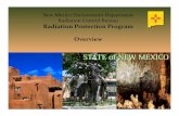 New Mexico Environment Department Radiation Control Bureau ... · New Mexico Environment Department Radiation Control Bureau Radiation Protection Program Overview