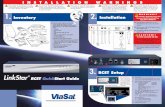 INSTALLATION WARNINGS - CPE Labs · LinkStar® RCST QuickStart Guide 1. Inventory INSTALLATION WARNINGS 2a. ... Verify ODU LED Troubleshooting, Item D in this QuickStart Guide. is