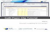 GaBi Paper Clip Tutorial - GaBi Software · GaBi Paper Clip Tutorial . March ... What happens if we transport by air instead of sea? ... Scenario modelling is an exciting way to really