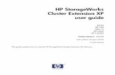 HP StorageWorks Cluster Extension XP: User’s Guideh10032. · HP StorageWorks Cluster Extension XP user guide XP48 XP128 ... Restrictions for IBM HACMP with Cluster Extension XP