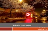 Oakville Hydro Business Continuity Edist 2016 · Disaster Recovery Plan (DRP) vs Business Continuity Plan (BCP) Information Technology: Ice Storm Response