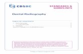 Dental Radiography - CDSBC · CDSBC | Dental Radiography 2 1. Dental Radiography The purpose of this document is to remind dentists of the expectations that the College has regarding