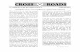 CROSS ROADS - St. Andrew2015-1-20 · CROSS ROADS ST.ANDREW UNITED METHODIST CHURCH FEBRUARY 2015 “Building upon God's Grace through Love, Obedience and Compassion” "Don’t