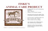 FISKES ANIMAL CARE PRODUCTs Product and...Menthol Crystals – anti fungal and antibacterial, it cools and soothes. Thymol Crystals - powerful antibacterial & anti fungal properties