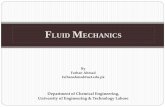Fluid Mechanics - Chemical Engineering documents 2012chemicalengineeringdocuments.weebly.com/uploads/1/4/2/7/14278644/... · Behavior of a flowing fluid - solid boundaries. ... REYNOLDS