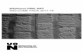 BA(Hons) FINE ART - University of Northampton .BA(Hons) FINE ART: WELCOME PACK 2017-18 CONTENTS
