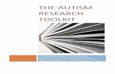 THE AUTISM RESEARCH TOOLKIT - Cardiff Universitysites.cardiff.ac.uk/warc/files/2014/11/the-autism-research-toolkit.pdf · THE AUTISM RESEARCH TOOLKIT A research-aware resource for