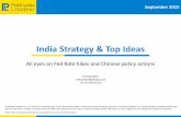 India Strategy & Top Ideas - breport.myiris.combreport.myiris.com/PRALILLA/HDFCBANK_20150909.pdf · India Strategy & Top Ideas ... ICICI Bank 30 Larsen & Toubro 32 ... Global Industrial