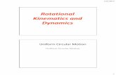 Rotational Kinematics and Dynamics - Mr. Kleckner's Class · Rotational Kinematics and Dynamics ... SI Unit of Angular acceleration: ... Example 7 A Discus Thrower Starting from rest,