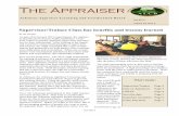 The Appraiser - Arkansas Appraisal Institute “U.S. VALUATION PROFESSIONAL FACT SHEET” – June 2015 The Appraiser Page 3 Fall 2015 The Appraiser Page 4 2016-2017 Edition by Diana
