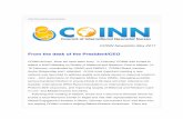 From the desk of the President/CEO - COINNcoinnurses.org/wp-content/uploads/2017/07/COINN... · Preterm Birth Outcomes, ... Neonatal Nurses (AWHONN), ... the late 1990s and its now