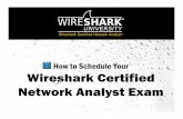How to Schedule Your Wireshark Certified Network Analyst Exam · How to Schedule Your Wireshark Certified Network Analyst Exam Wireshark Certified Network Analyst ® TM