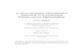 A Neurodynamic Optimization Approach to …cs.unc.edu/~zsguo/files/Mphil_thesis.pdfA Neurodynamic Optimization Approach to Constrained Pseudoconvex Optimization GUO, Zhishan A Thesis