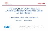 HFO-1234yf Low GWP Refrigerant: A Global Sustainable ... · HFO-1234yf Low GWP Refrigerant: A ... 3C M25a-10C H25a-3C H25a-10C I30-3C I30-10C I15-3C I15-10C L15-3C L15-10C M15-3C