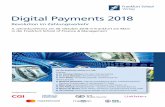 Digital Payments 2018 - frankfurt-school-verlag.de · Digital Payments 2018 Revolution im Zahlungsverkehr 3. Jahreskonferenz am 30. Oktober 2018 in Frankfurt am Main in der Frankfurt