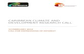Caribbean Climate and Development Research Call - …cdkn.org/.../2012/...Research-Call-Application-Form-February-2012.docx · Web viewCARIBSAVE is a Not-For-Profit regional organisation