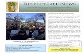 RESPECT LIFE NEWS - jprlc.org · McGuffey reader itself was top- ... Our government was unafraid to reference the Ten Commandments or put up a Nativity display at Christmas. God was