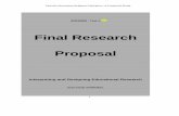 Final Research Proposal - Sean Healy. Professional ... · Final Research Proposal ... Research Proposal dealing with the question of how to best teach Religious Education in ... This