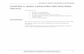 CHAPTER 4: BASIC CAPACITIES AND ROUTINGS - CBSi · Production orders are scheduled in work centers through ... Chapter 4: Basic Capacities and Routings 4-7 ... Related information