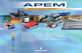 0146 APEM 4P GB.qxd:A4 .in the switch market Standard and customized switches Toggle, pushbutton,