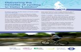 benefits of cycling - Transport for London · Direct Support for Cycling programme has provided cycle training and ... A copy of the full report ‘Delivering the benefits of cycling