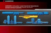 LEDEEN Actuator and Control Solutions - … Flow Control... · Cameron’s LEDEEN® actuator and control solutions have been consistently providing exceptional ... • Scotch yoke