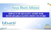 IMPACT OF QUALITY AUDIT FOR SUSTAINABLE …qcin.org/nbqp/DLShah-Award/pdf/2016/Bharti Foundation.pdfI. Project duration: ... • Industries like Vespar and Sintex who are manufactures