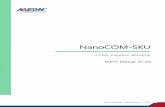 NanoCOM-SKU - ATLANTIS Industrial Systemsatlantis.com.ua/media/files/NanoCOM-SKU_Rev_A_manual_1st...Preface III COM Express Module NanoCOM-SKU Acknowledgement All other products’