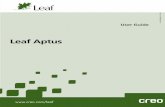 Leaf Aptus User Guide - Galerie-photo · trademark legend, or copyright notice ... electronic, mechanical, photocopying, recording, or ... 2 Leaf Aptus User Guide 6 Customize the