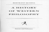 A HISTORY OF WESTERN PHILOSOPHY 8... · A HISTORY OF WESTERN PHILOSOPHY Simon and Schuster . CHAPTER III Pythagoras P ... of logic," as "an offshoot of Pythagoreanism, and Plato himself