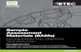 Sample Assessment Materials (SAMs) - Edexcel · Sample Assessment Materials (SAMs) Extended Certiﬁ cate Sample Assessment Materials (SAMs) From September 2012 Edexcel BTEC Level