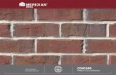 CONCORD - Meridian Brick · 1.866.259.6263 meridianbrick.com CONCORD Phenix City Collection. Created Date: 10/16/2017 11:08:33 AM