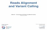 Reads Alignment and Variant Calling - University of …cmb.path.uab.edu/training/2016/docs/cb2-201_refalign.pdf--filterExpression “some filter --filterName “filter_name” Visualization