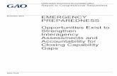 GAO-15-20, Emergency Preparedness: Opportunities Exist to Strengthen … · 2016-10-21 · PREPAREDNESS Opportunities Exist to Strengthen ... nation and issue various policy and planning