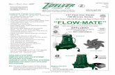 “FLOW-MATE” · Standard UL778 R Tested to UL Standard UL778. SELECTION GUIDE 1. Integral float operated mechanical switch, no external control required. 2.