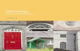 Openings - Welcome to DLR | Dún Laoghaire-Rathdown … · Openings that were later created or remodelled can contribute to understanding phases of the history of the structure. The
