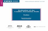 Evaluation of Conflict Prevention Pools, Sudan - oecd.org · Conflict Prevention Pools Sudan Principal author, ... CONFLICT IN SUDAN 9 3. ... programmes or projects examined are the